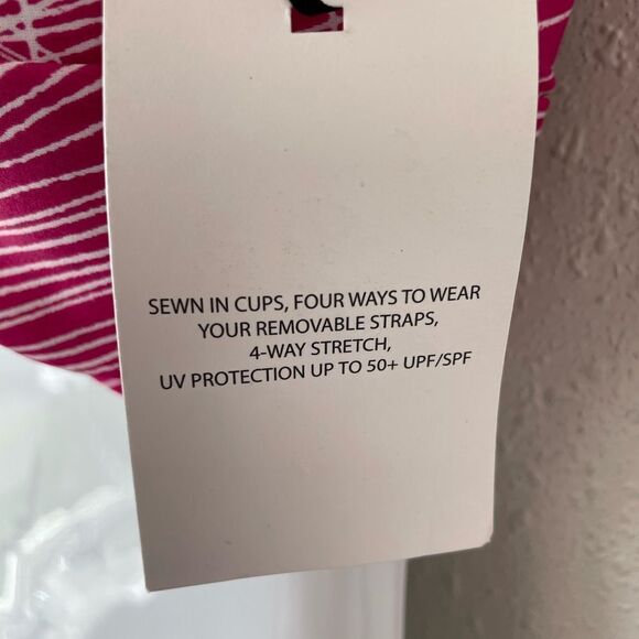 NWT DKNY Bikini Top Size L - Picture 2 of 3